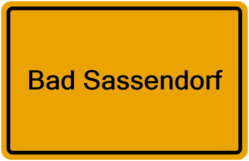 Handelsregisterauszug Bad Sassendorf